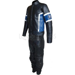 BMW Classic Black Leather Motorcycle Suit BMW Classic Black Leather Motorcycle Suit